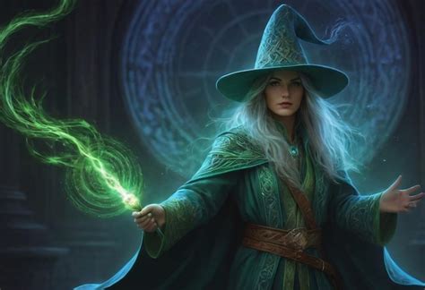Sorceress of the multicolored spell